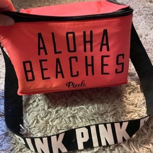 Aloha beaches pink Victoria’s Secret cold bag